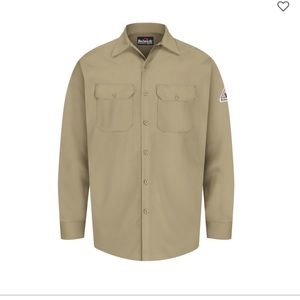 BULWARK FIRE RETARDANT LONG SLEEVE WORK SHIRTS